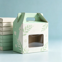 Boîte postale personnalisée en carton ondulé, fermeture intégrée