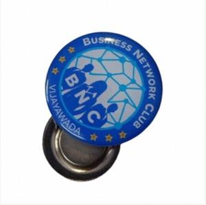 Metal impreso en offset digital y UV moderno para solapa Pin Die Casting-Label Model Plated Iron Type - Product Image 2