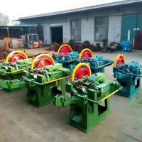 Machine de fabrication de clous en fil d'acier à l'étranger CHINE Fire-Selling