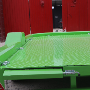 Remolque de Eje Central Personalizable, Remolque de Plataforma Verde con Ruedas de Aleación de Aluminio - Product Image 6