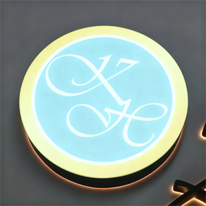 Tùy Chỉnh <span class=keywords><strong>Backlit</strong></span> 3D Acrylic Chữ LED Chiếu Sáng Khung Thép Không Gỉ IP65 Không Thấm Nước Cho Công Ty Bệnh Viện Cửa Hàng Dấu Hiệu Logo - Product Image 3