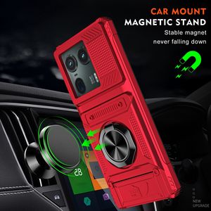 Nueva llegada Estuche rígido a prueba de golpes con soporte de anillo magnético Estuche para teléfono móvil para <span class=keywords><strong>Motorola</strong></span> Moto <span class=keywords><strong>Edge</strong></span> 50 Ultra 50 Pro - Product Image 2