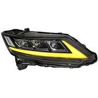 Feux avant modifiés Plug-and-Play, étanches IP67 avec lentille transparente POUR Honda Odyssey 15-21