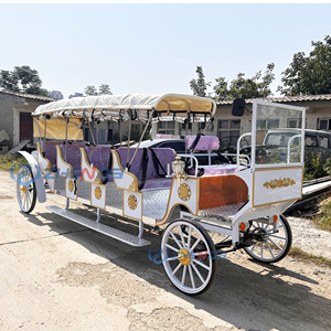 White Electric Sightseeing Horseless Carriage Luxury Fashion for Parks Attractions Xuchang China China Xuchang Zhenda Machinery - Product Image 6
