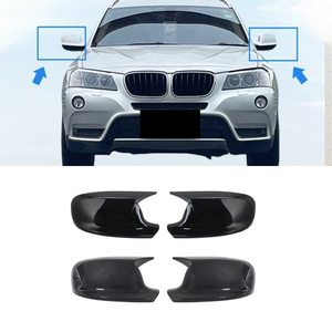 ฝาครอบกระจกมองหลังรถยนต์ปกป้องฝาครอบกระจกมองหลังสำหรับ BMW X1 E84 X3 F25 2010-2013 ชุดแต่งรถยนต์อุปกรณ์เสริม - Product Image 2