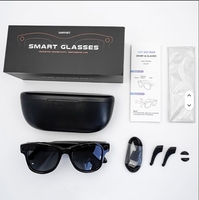Lunettes Intelligentes IA GS5 MAX 2026 à Double Lentille avec Étui de Recharge, Caméra 8MP, Fonctionnalités de Traduction Wi-Fi, Lunettes de Soleil Intelligentes IA