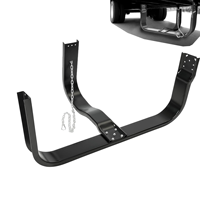 Support de roue de secours robuste sous châssis, style Nash, en acier formé, pour semi-remorque
