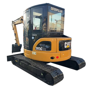 Mini-excavatrice sur chenilles hydraulique Caterpillar 305C d'occasion, 5 tonnes, avec pompe à moteur, certifiée CE - Product Image 1