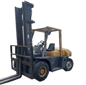 Used TCM FD70 7 Ton Diesel Engine Counterbalance <b>Forklift</b> High Quality Hot Sell 1 Year Warranty Japan Made 2024 Model - Product Image 1