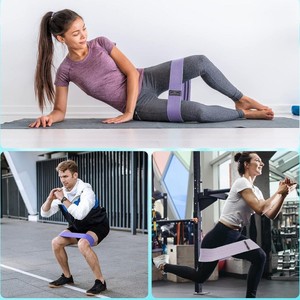 Bandas Elásticas de Algodón para Gimnasio y Fitness, Accesorios de Entrenamiento, Bandas de Resistencia - Product Image 2