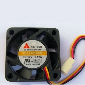 Quạt, làm mát fd124010eb Kích thước 40*40*10mm 12V 0.12A máy chủ fan hâm mộ mới - Product Image 1