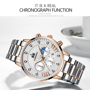 <span class=keywords><strong>1901</strong></span> ควอตซ์นาฬิกาผู้ชายธุรกิจลำลองคุณภาพแบรนด์ชั้นนำหรูหราแฟชั่นสแตนเลสสำหรับผู้ชายกีฬานาฬิกาข้อมือกันน้ำ - Product Image 5