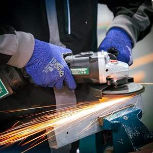 Gants de travail de sécurité anti-coupure ANSI A4 TDM <span class=keywords><strong>D</strong></span> avec écran tactile enduit de mousse de nitrile Gants résistants aux coupures de dextérité de niveau 5 - Product Image 6