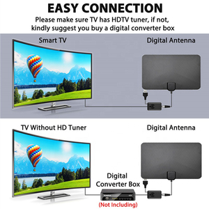 4K igital nnnnntenna OME me elevision Hin ananel anHigigignal eceiver erial ndoor erial con ooignal Ooster para ADVB-T2 oooooooo - Product Image 3