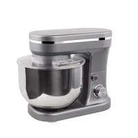 Accessoire pour robot culinaire électrique avec bol en acier inoxydable et crochet pétrisseur pour robots culinaires