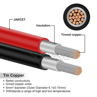 Kseng Hochwertiges Kupfer-Photovoltaik kabel Gleichstrom-Solar draht kabel in den Größen 4mm und 6mm TÜV-zertifiziert