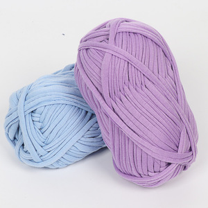 Épais tricot élastique tissu Crochet tissu T-Shirt fil pour main bricolage sac couverture coussin crochet projets - Product Image 3