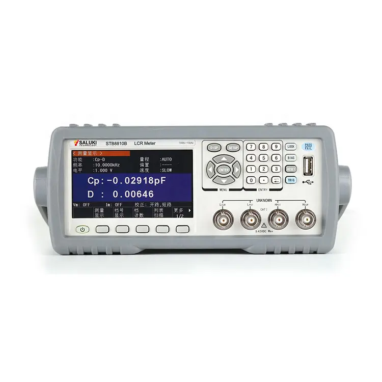 Meteran LCR ekonomi 100Hz/120Hz/1kHz/10kHz STB8810B