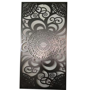 Panneau de porte en métal gaufré Nouveau design <span class=keywords><strong>Plaque</strong></span> de peau de porte en acier laminé à froid Pour une utilisation dans des villas ou des portes extérieures - Product Image 6