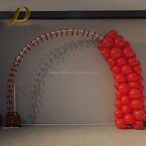 JINDA Nouvel article de décoration, arche de ballons auto-gonflante pour mariages, banquets familiaux, colonnes de ballons gonflables, arches - Product Image 2