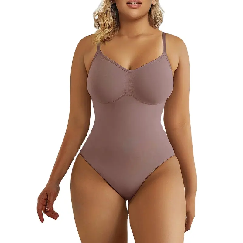 Boskims vente en gros femmes taille haute Sexy Shapewear bout à bout contrôle du ventre respirant Body une pièce sans couture Body Shaper