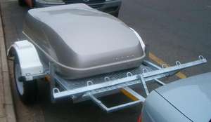 <span class=keywords><strong>Remorque</strong></span> à <span class=keywords><strong>moto</strong></span> double pliable en acier et galvanisé CT0303 - Product Image 6