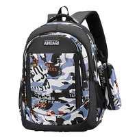 Sac à dos pour ordinateur portable T539, nouveau, 16 pouces, imperméable, en tissu Oxford camouflage, portable, respirant, pour étudiants, voyage, quotidien, durable