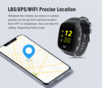 Yüksek kalite toptan moda LT31 Video sohbet Tracker WiFi + GPS + LBS 4G çocuklar kızlar için Sim kart kamera ile akıllı saat erkek