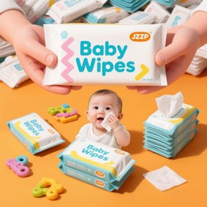 Lingettes personnalisées à l'<span class=keywords><strong>aloe</strong></span> <span class=keywords><strong>vera</strong></span> pour bébé Lingettes nettoyantes naturelles sans odeur et écologiques - Product Image 2
