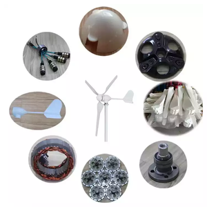 최적 가격 풍차 가정용 1KW 2KW 3KW 5KW 수평 풍력 터빈 태양열 하이브리드 발전 에너지 시스템 - Product Image 6