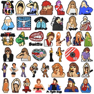 XB อุปกรณ์เสริมรองเท้ายางพีวีซีสุดน่ารักน่ารักสำหรับเด็กๆนักร้องเทย์เลอร์สำหรับอุดตันเสน่ห์ - Product Image 1