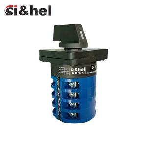 Si & hel 32A 4p单线通用转换开关旋转凸轮自锁220V IP20家用/机器/工业金属和塑料 - Product Image 4