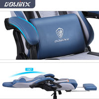 Dowinx – chaise de bureau pour ordinateur de course, haute qualité, avec Logo personnalisé, chaise de jeu Pc Sillas Gamer avec repose-pieds