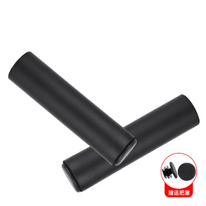 Poignées de guidon de vélo bleu <span class=keywords><strong>mousse</strong></span> souple Silicone éponge poignées de guidon ensemble de couverture de guidon équipement d'équitation poignées de vélo - Product Image 5