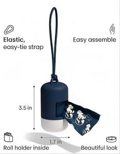 HuamaohengchunWaste Bag Dispenser with Premium Soft-Touch Coating | Enlarged Dispense Opening, Stylish Color-Block Design - Product Image 3