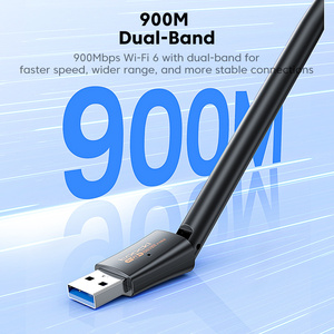 Toocki an toàn Wi-Fi 6 USB-A 900Mbps Adapter Nhiều chế độ mã hóa dữ liệu bảo vệ sự riêng tư tốc độ cho gia đình 4K Video - Product Image 4
