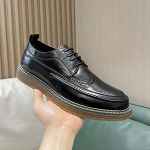 Zapatos Formales de Negocios para Hombre, de Alta Calidad, Retro, Modernos, de Malla Italiana, Transpirables, Ligeros, con Suela Plana, para Bodas - Product Image 3