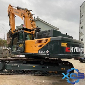 รถขุดไฮดรอลิกฮุนได Robex 520lvs มือสองคุณภาพสูงจากเกาหลี แบบตีนตะขาบ พร้อมเครื่องยนต์ เกียร์ ปั๊ม แบริ่ง รุ่นปี 2018 น้ำหนัก 52 ตัน - Product Image 1