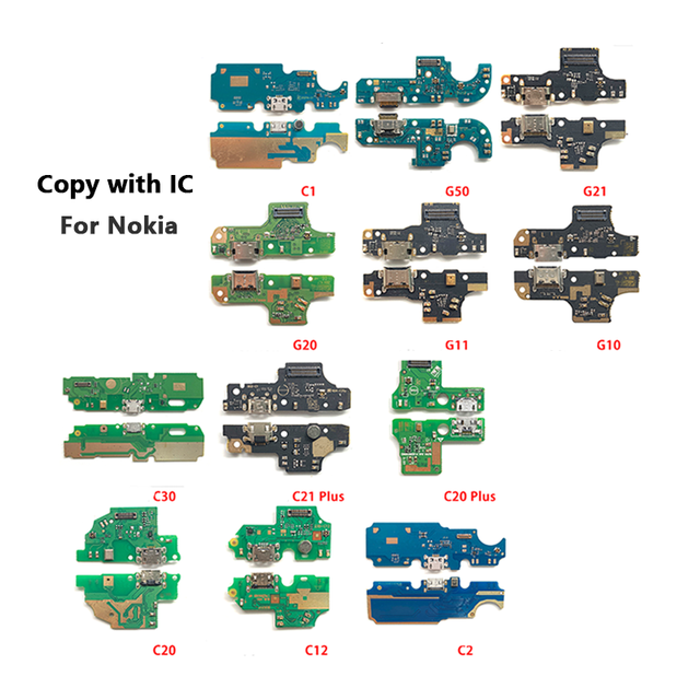 Mobile Charging Port Board for Nokia G60 G50 G42 G30 G22 G21 G20 G11 G10 X20 X10 C32 C31 C30 C22 C12 C10 C3 C2 C1 C20 C21 Plus