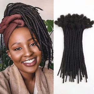 Estensioni Dreadlock 100% <span class=keywords><strong>Capelli</strong></span> Umani, Fatte a Mano, Permanenti, Afro Kinky, per Uomini e Donne, Colorabili - Product Image 1
