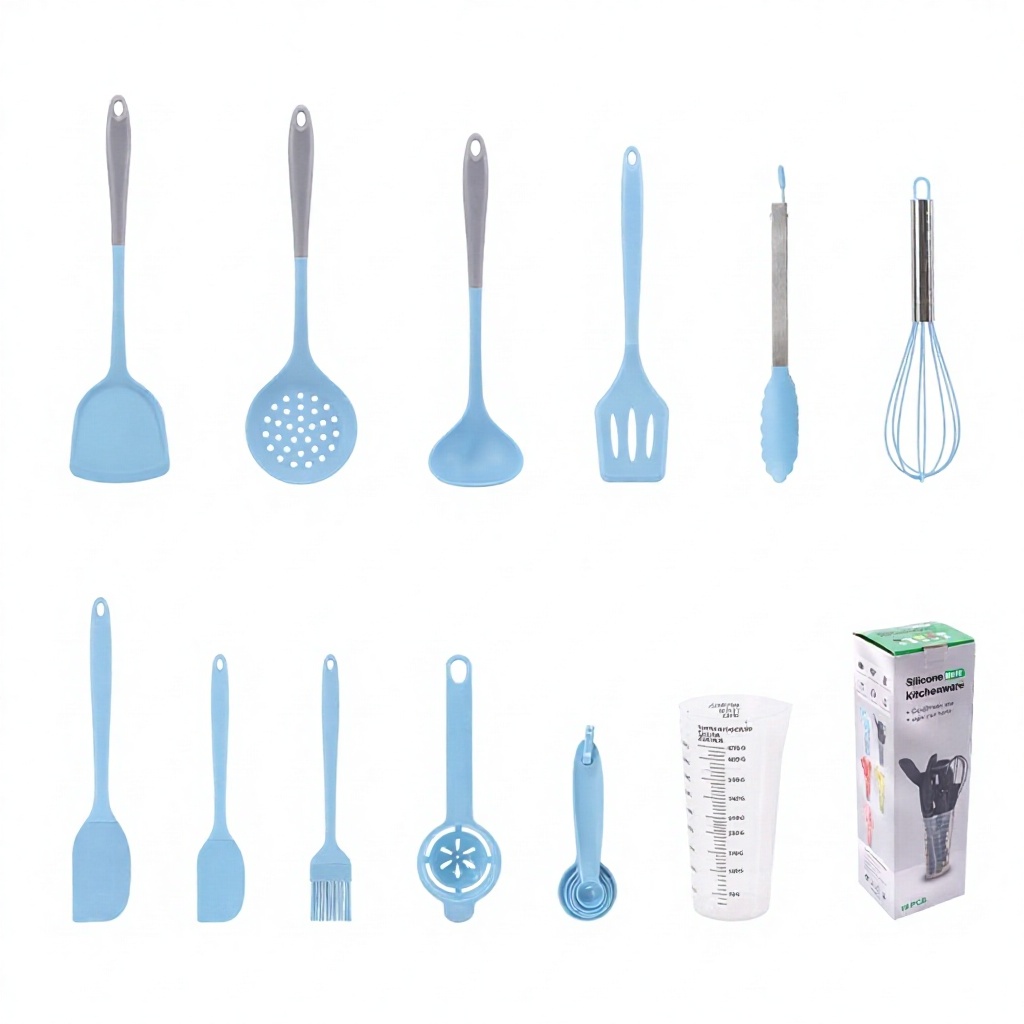Ensemble de pâtisserie bleu-new 16 pièces