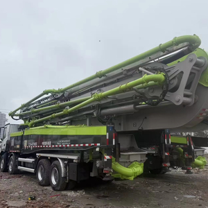Camion pompe à béton de marque chinoise Big Boom Truck 62m avec moteur diesel pour levage et placement de ciment, type Putzmeister, en vente à Shanghai - Product Image 1