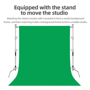 3.3m C-stand <strong>Background</strong> Support Heavy Duty <strong>Background</strong> Stand for Photo Studio Photography - Product Image 5