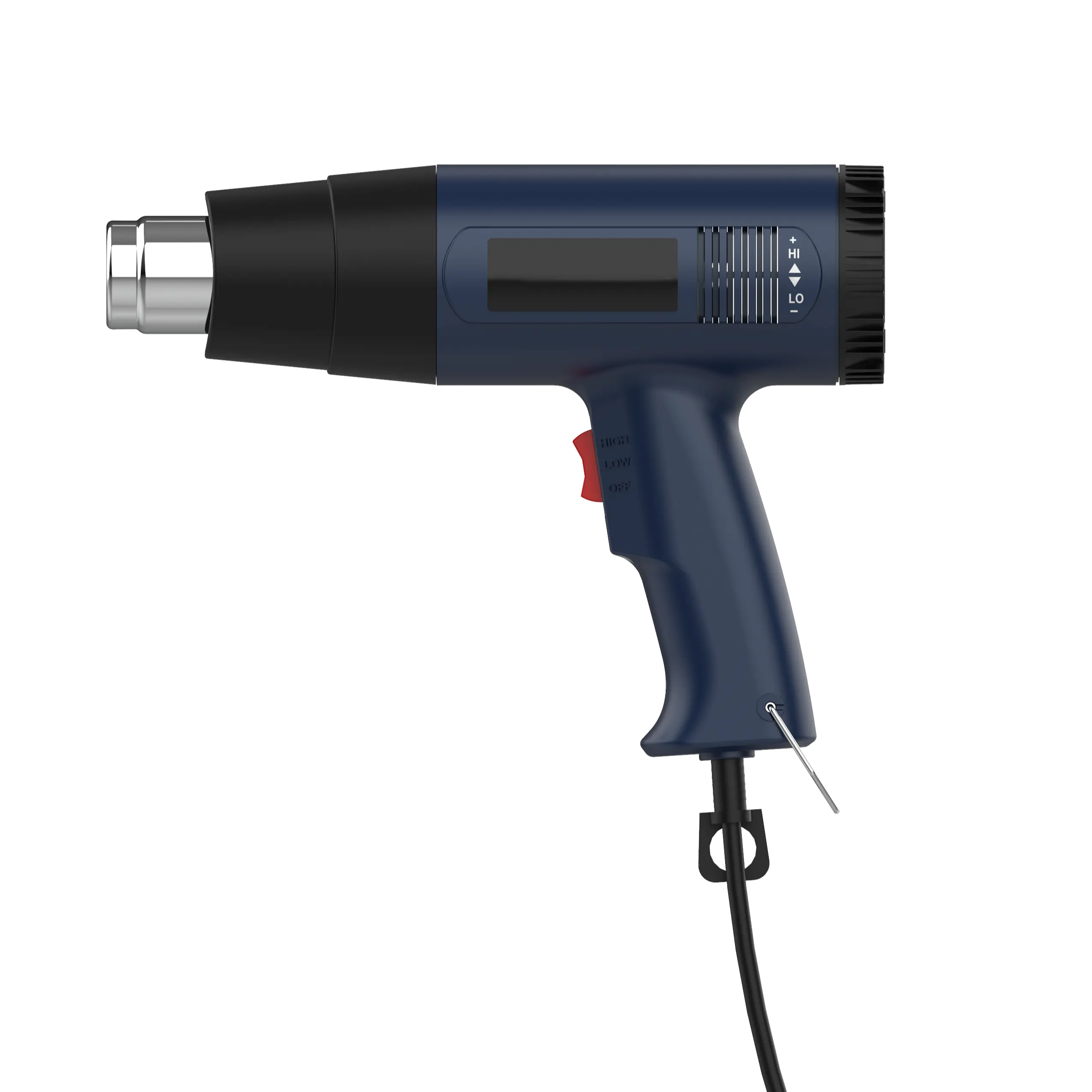 Pistola de ar quente portátil 2000w, pistola de ar quente com oem industrial 220v odm air 260 90 205mm jl 34mm 250 ~ 500l/min 700-940g