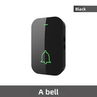 Sonnette sans fil pour usage domestique, portée ultra-longue, volume élevé, télécommande, sonnerie Ding-Dong, téléavertisseur pour personnes âgées, sans perçage, étanche