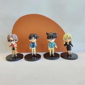 HESPER 7cm Detective <span class=keywords><strong>Conan</strong></span> Kudou Shinichi Mouri Ran Haibara Ai Kiddo Furuya Rei Mini Figurines PVC Anime Jouets - Product Image 6
