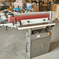 Sander à bande oscillante horizontal vertical industriel pour métal et bois