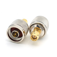 Conector Coaxial RF de Cobre en Oferta, Adaptador de Conector N Macho a SMA Macho