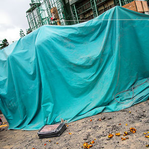 Fabricant de <span class=keywords><strong>tissu</strong></span> imperméable en polyester enduit de PVC de haute qualité, vente en gros de bâche de cargaison pour les navires de quai - Product Image 3