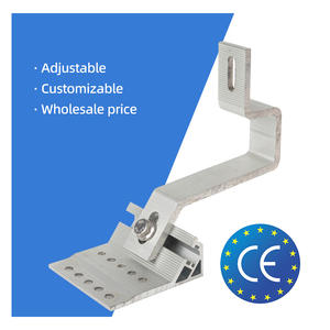 Support de <span class=keywords><strong>panneau</strong></span> <span class=keywords><strong>solaire</strong></span> de toit durable, fixation pour tuiles en béton, fixation <span class=keywords><strong>solaire</strong></span>, crochets pour ardoises solaires - Product Image 1